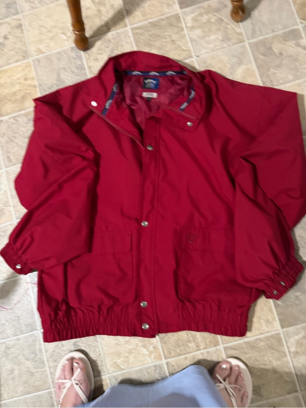 Callaway Red Men's Performance Golf Jacket - Picture 3 of 9